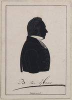 PP 0494
<br/>
Silhouet van Bernard ter Haar
<br/>
<em>Anoniem</em>